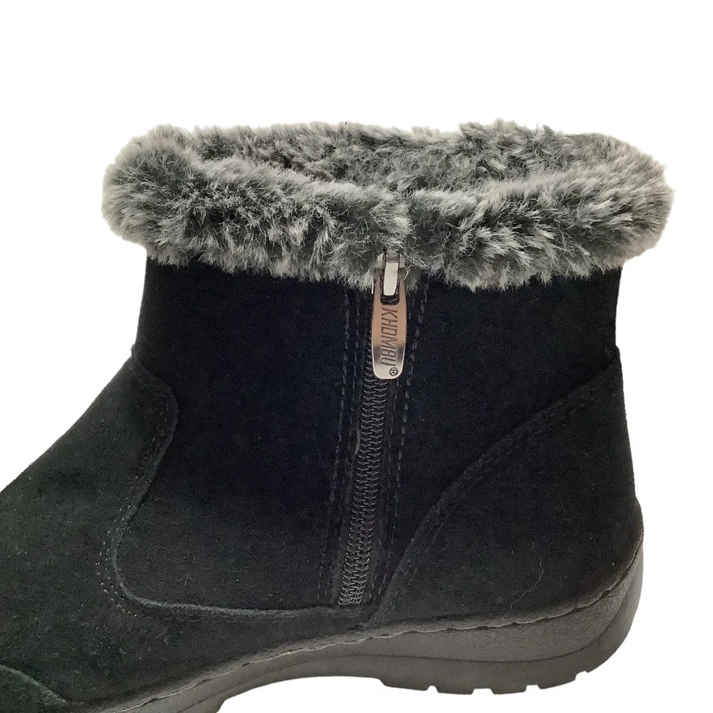 KHOMBU Iris Leather Winter & Snow Boots -‎ Size 9.5